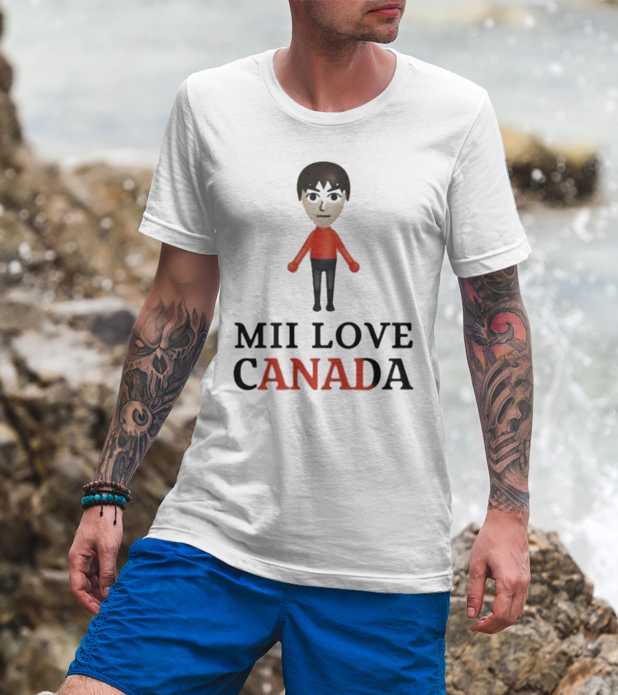 Mii Love Canada Iconic Character T-Shirt