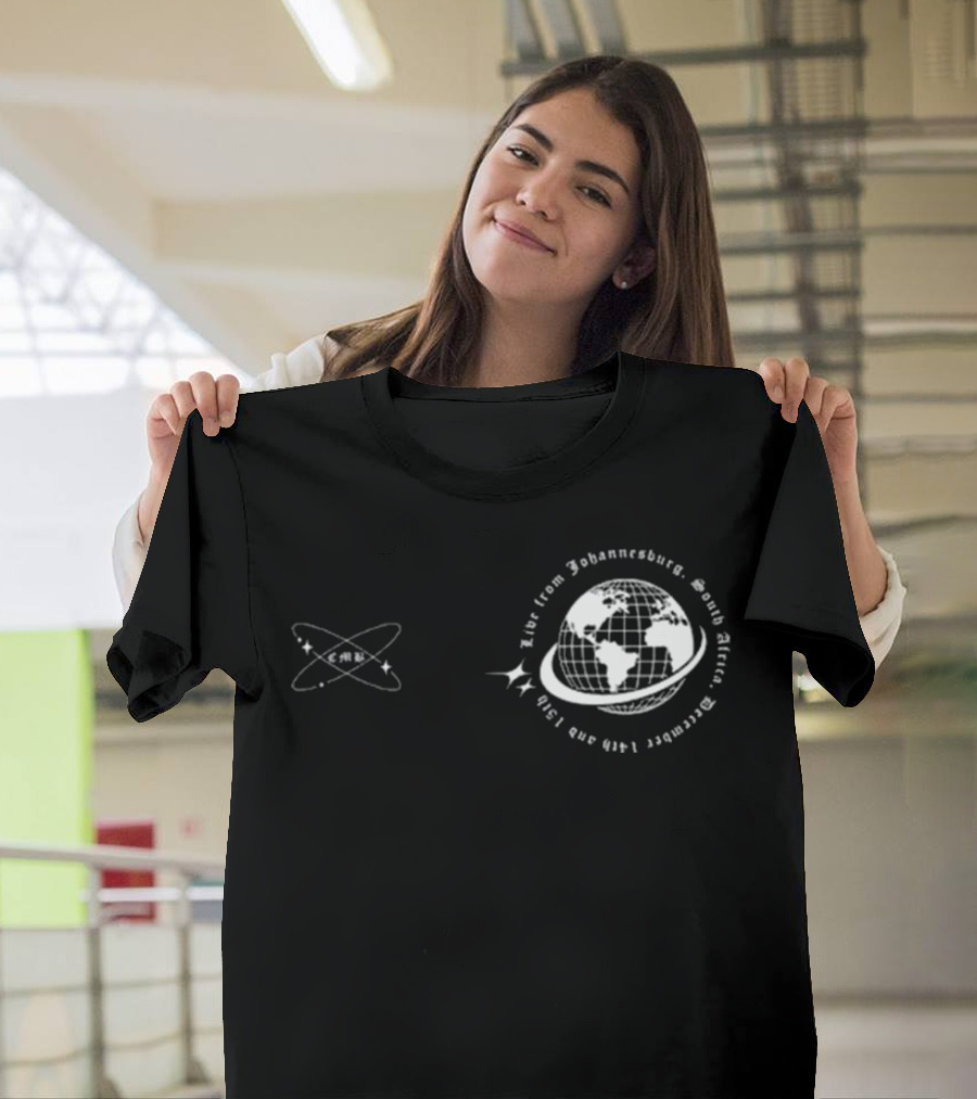 Chris Brown Live From Johannesburg South Africa December 14th and 15th 2024 Global Event T-Shirt