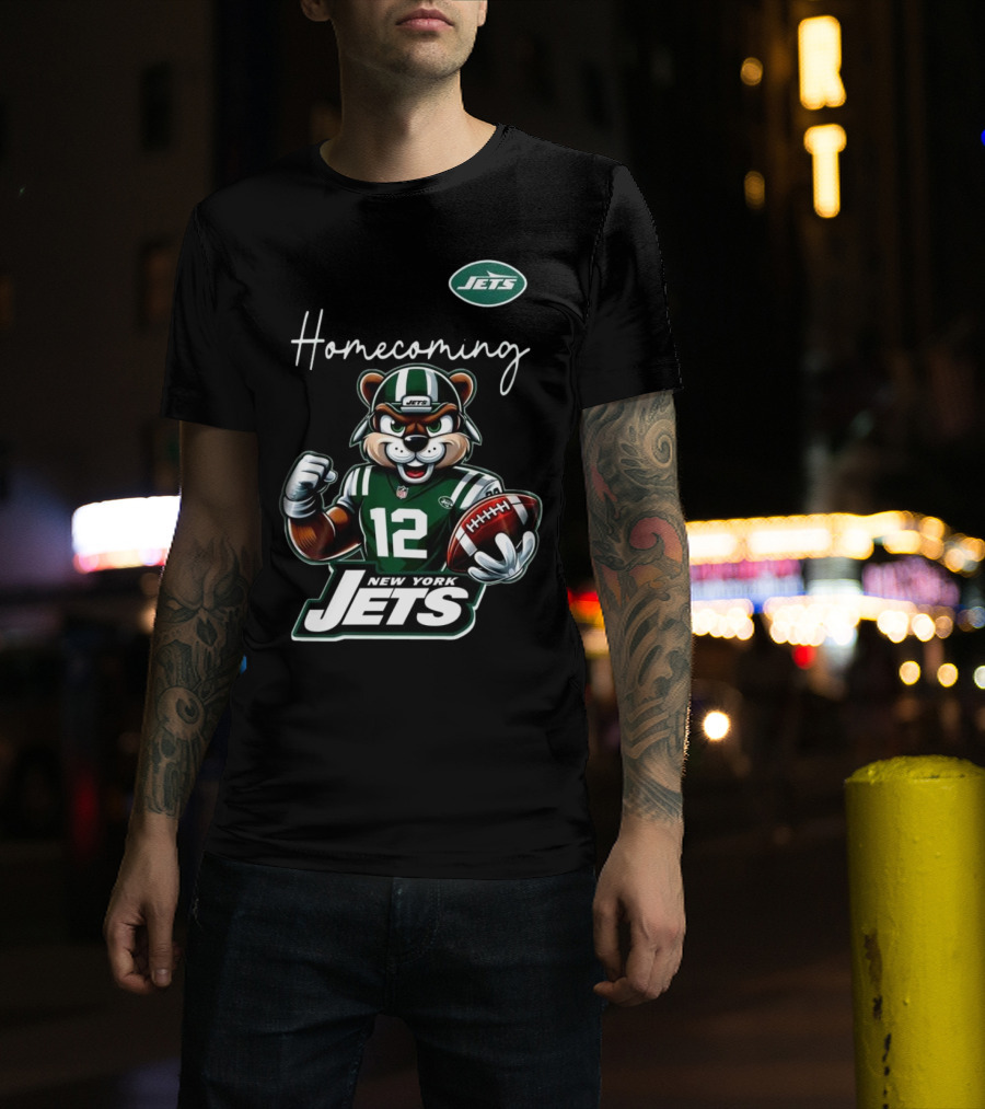 Homecoming New York Jets Football T-Shirt