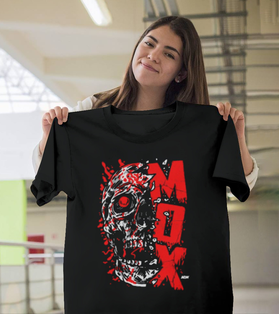 MOX Skull AEW Jon Moxley To the Bone T-Shirt