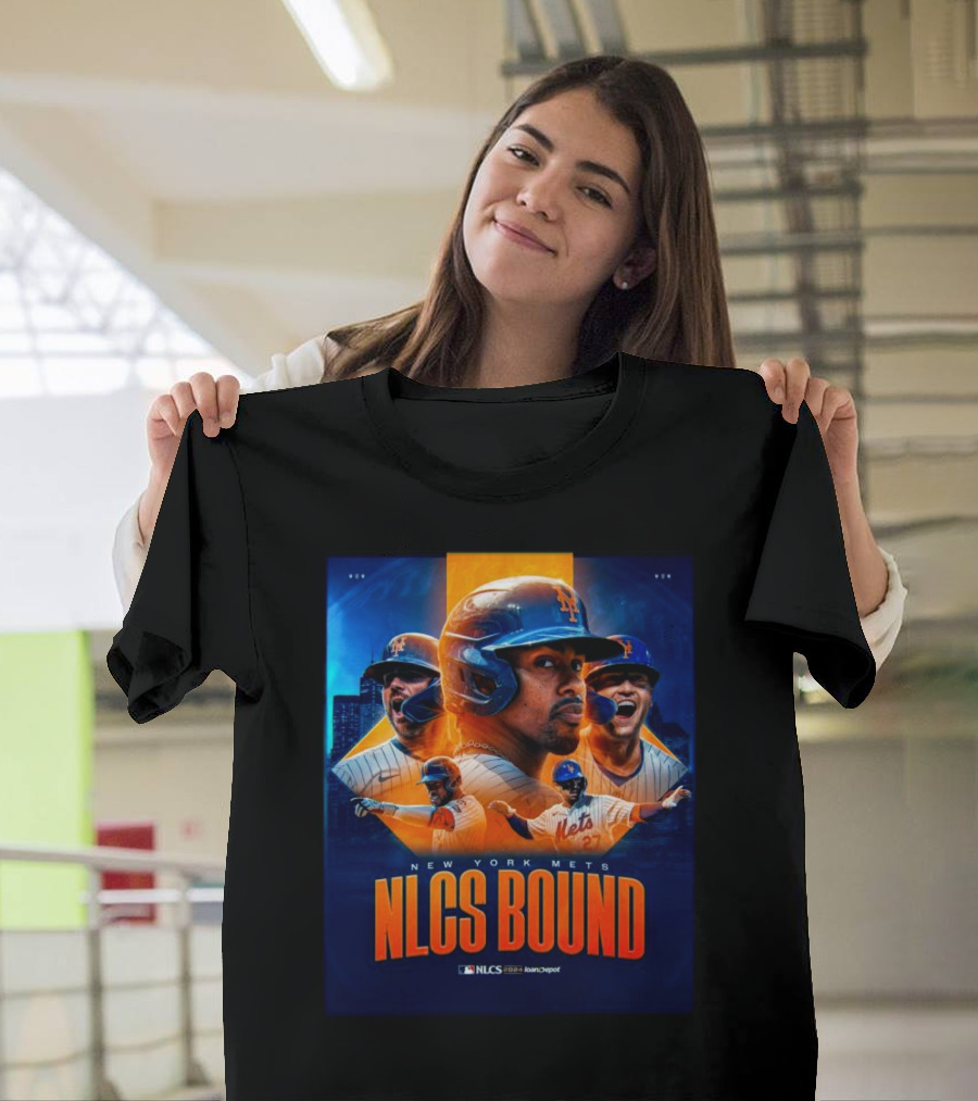 New York Mets NLCS Bound 2024 Players in Action T-Shirt