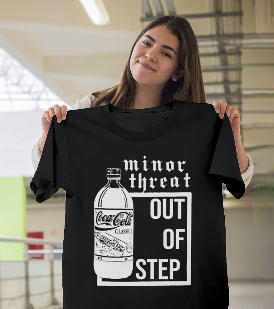 Minor Threat Coca-Cola Classic Out of Step T-Shirt