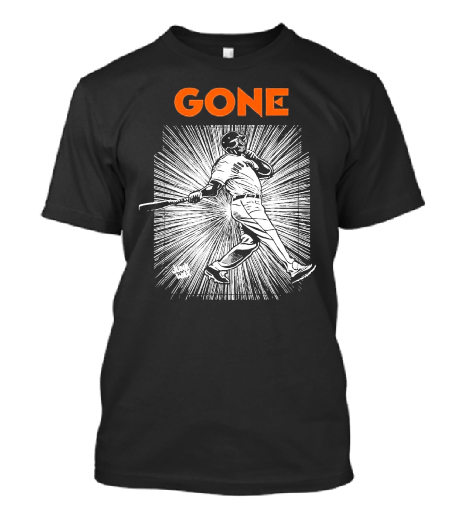 Gone Barry Bonds San Francisco Giants Legend Home Run Swing T-Shirt
