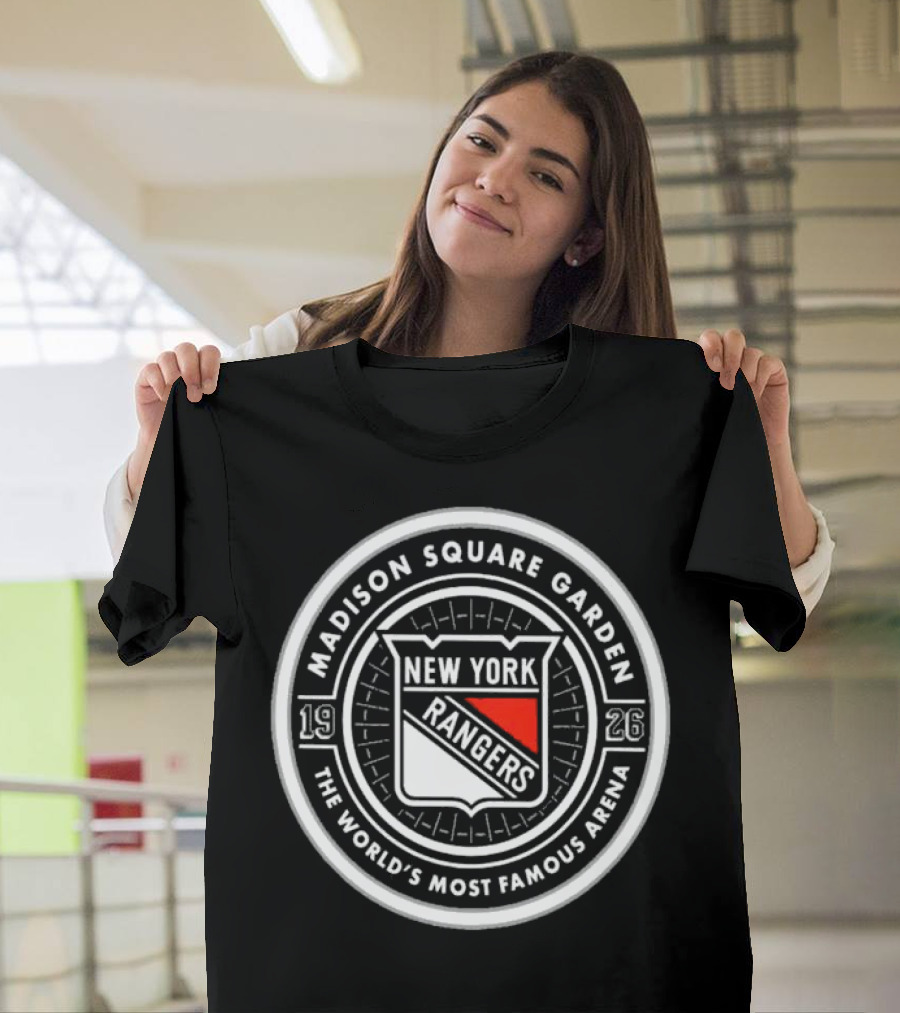 Madison Square Garden New York Rangers 1926 The World's Most Famous Arena T-Shirt