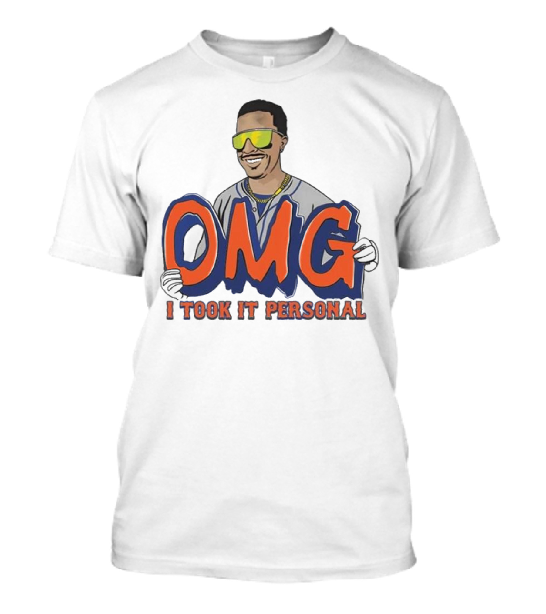 Mark Vientos OMG I Took It Personal Vintage Style Caricature T-Shirt