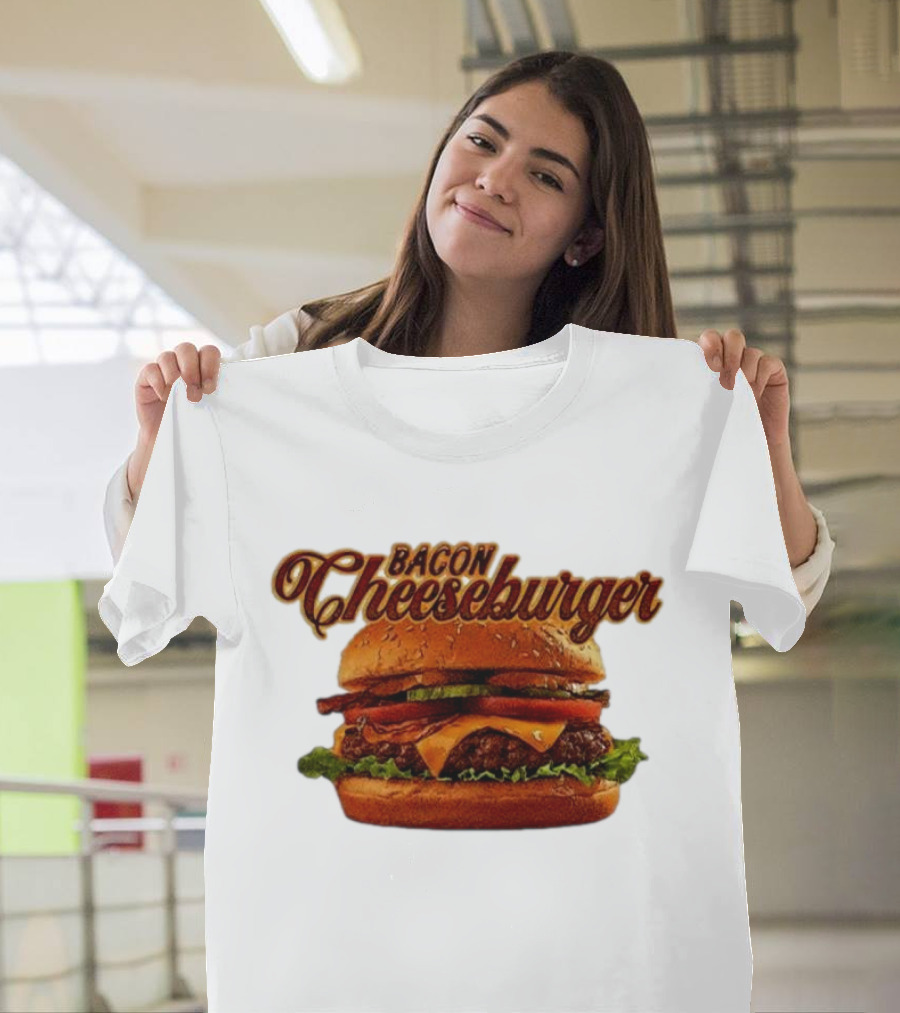 Bacon Cheeseburger Classic Stack T-Shirt