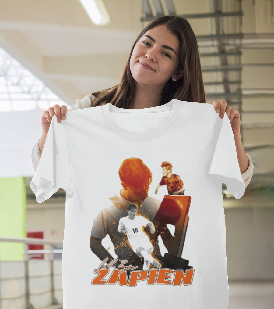 Jacob Zapien Soccer Star Player Signature And Trophy T-Shirt