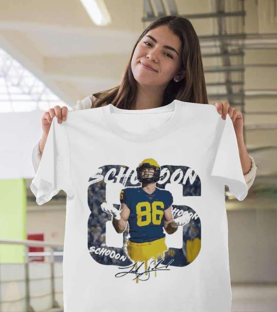 Schoonmaker Number 86 Signature Jersey T-Shirt