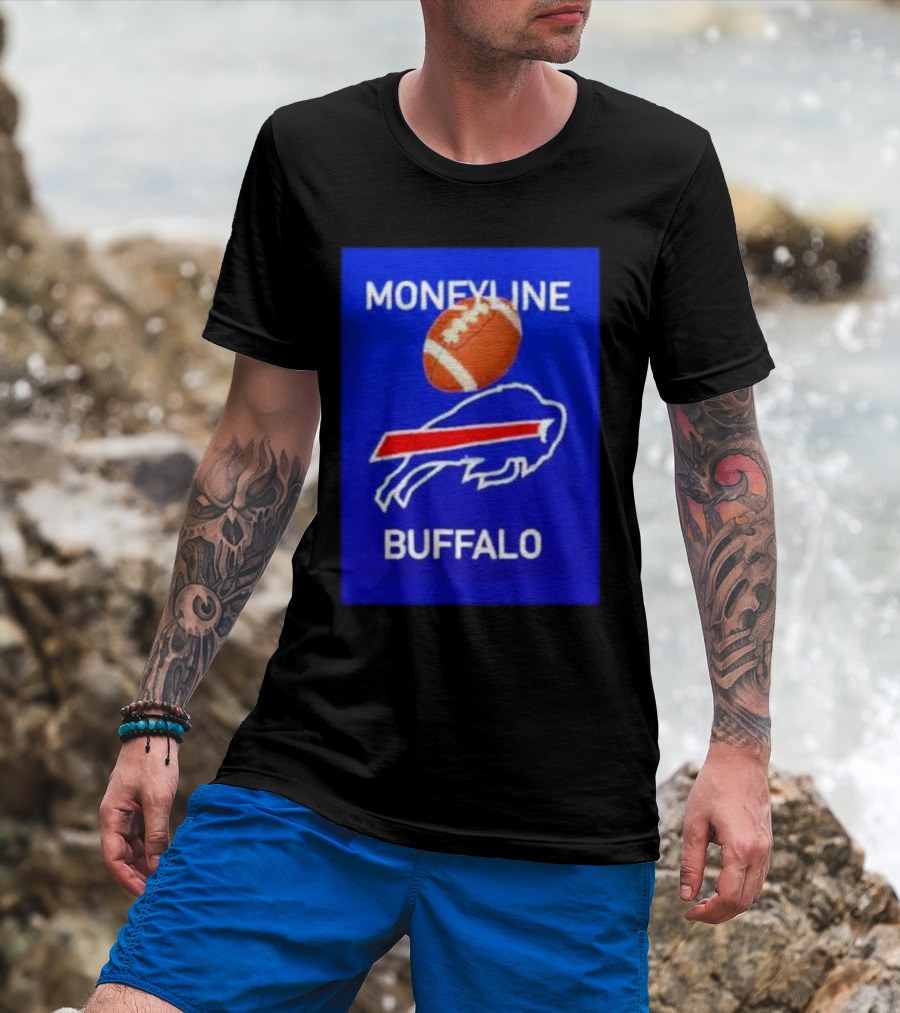 Moneyline Buffalo Bills Football T-Shirt