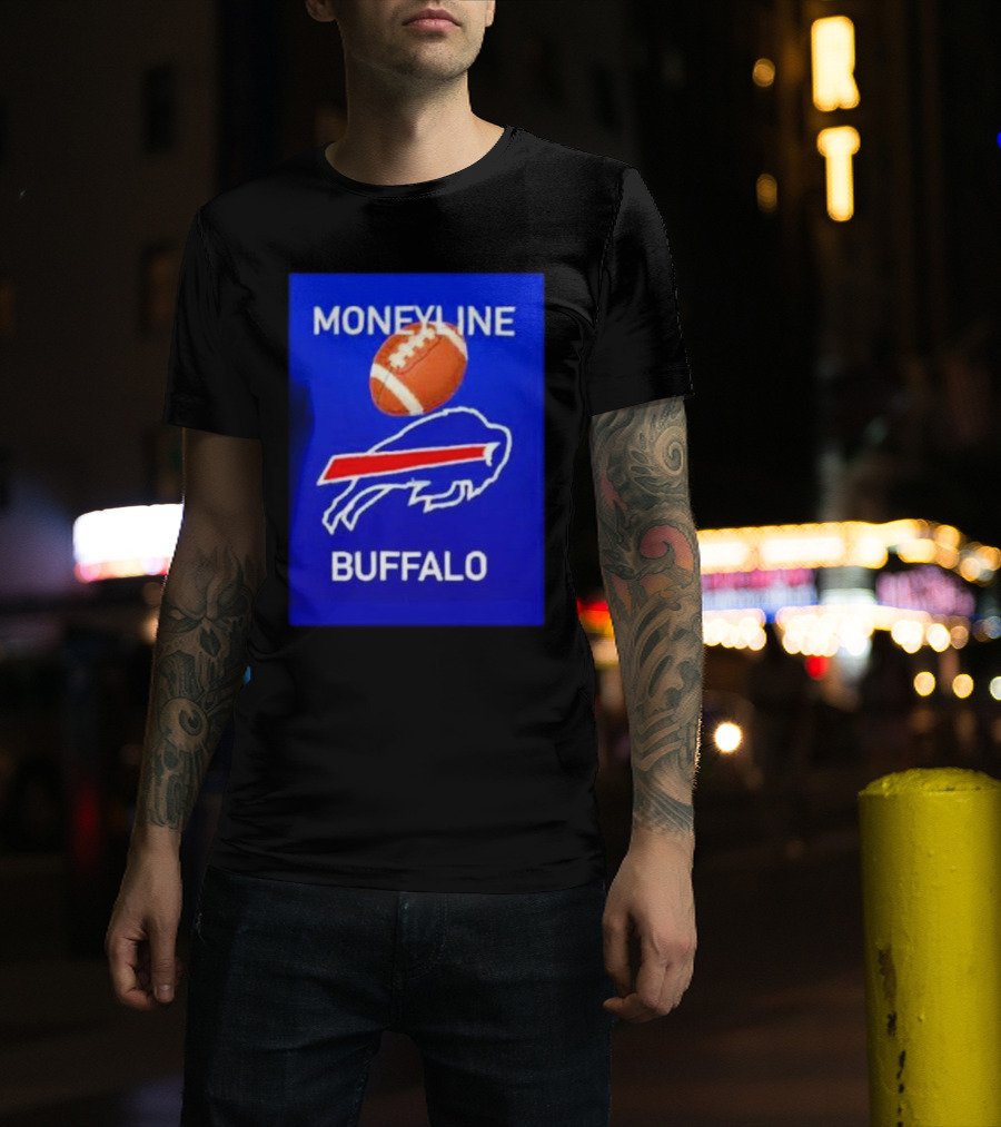 Moneyline Buffalo Bills Football T-Shirt