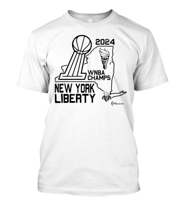 New York Liberty 2024 WNBA Finals Champs Hometown Essentials T-Shirt