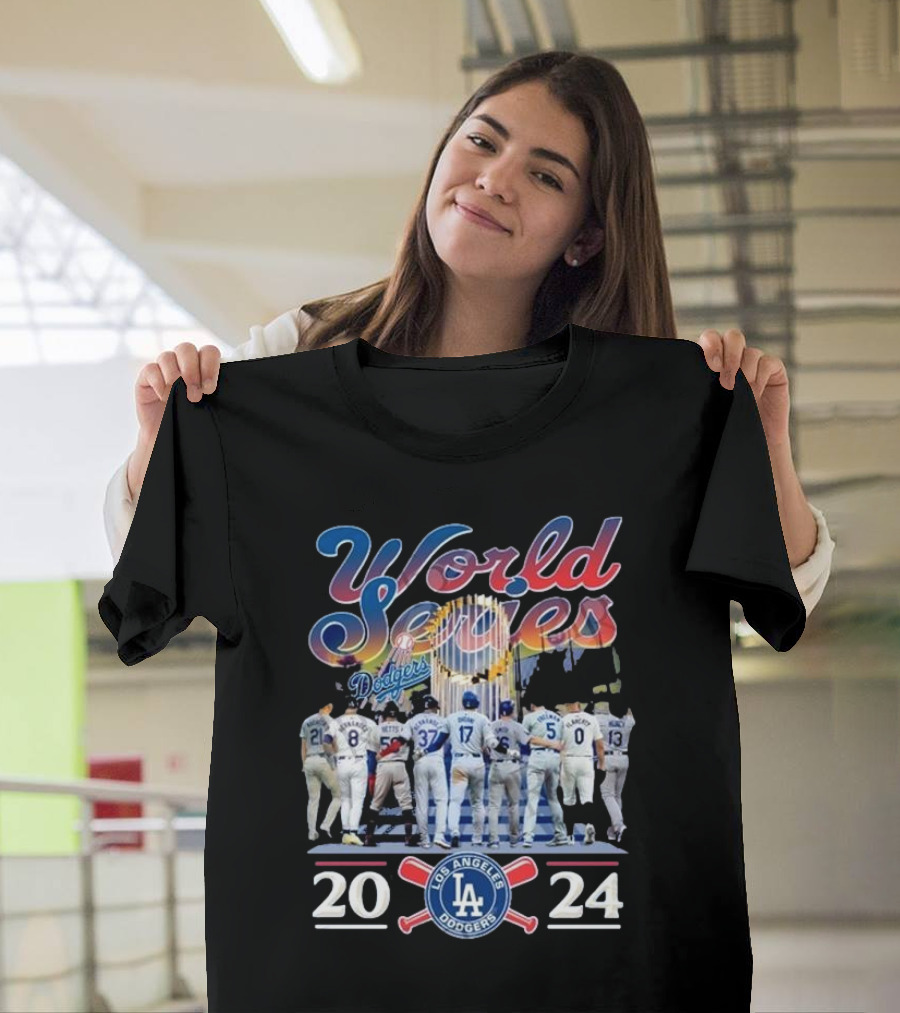 Los Angeles Dodgers 2024 World Series Players T-Shirt