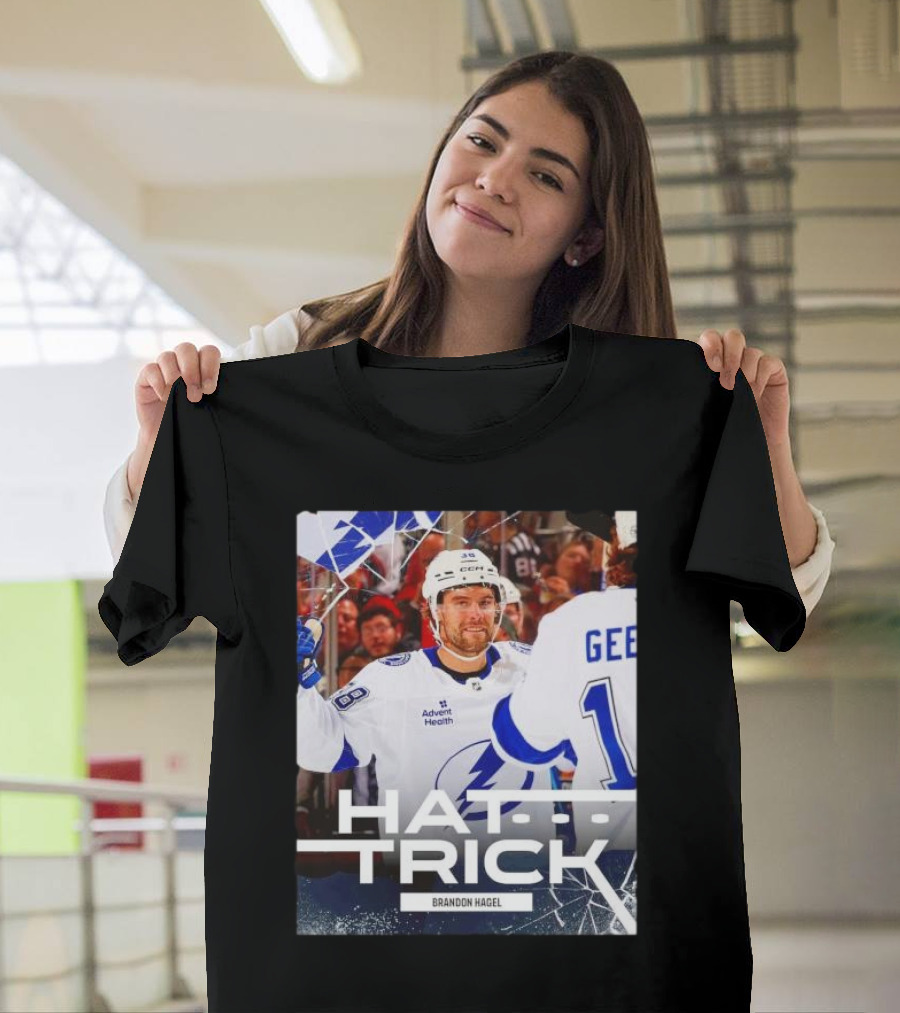 Brandon Hagel Hat Trick Tampa Bay Lightning T-Shirt