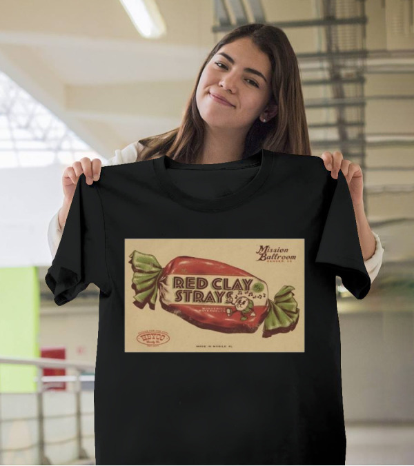 Red Clay Strays Live Mission Ballroom Denver CO October 31 2024 Candy T-Shirt