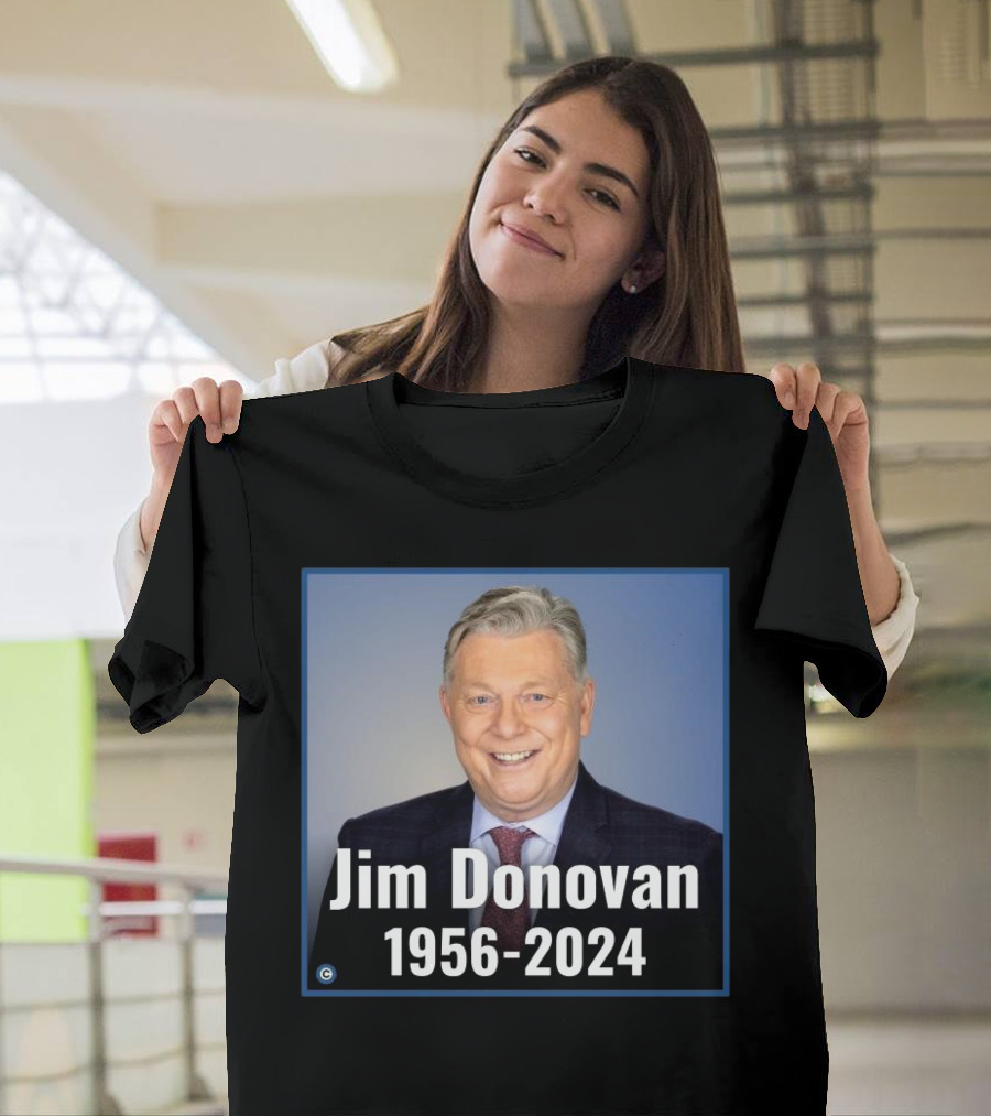 Jim Donovan 1956-2024 Memorial October 26 T-Shirt