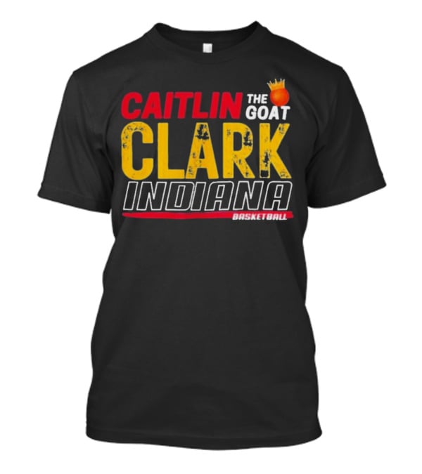 Caitlin Clark The Goat Indiana Basketball T-Shirt