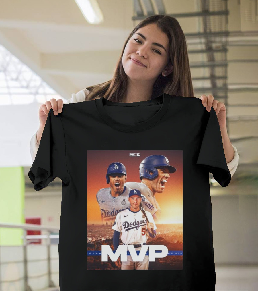 Los Angeles Dodgers Freeman Freddie MVP 2024 Fox MLB T-Shirt