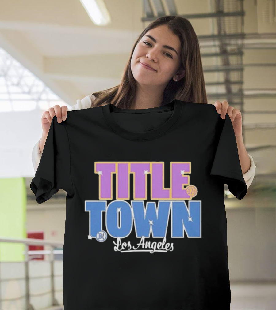 Title Town Los Angeles Dodgers World Champs T-Shirt