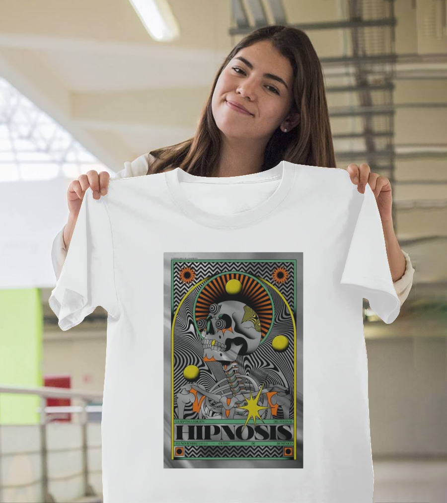 Hipnosis Festival 02 November 2024 Club Deportivo La Campana Mexico City Event T-Shirt