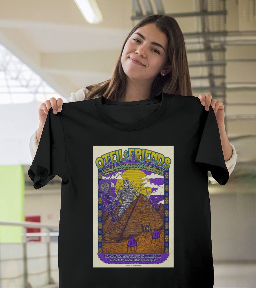 Oteil and Friends Denver Event 1-2 Nov 2024 Cervantes Masterpiece Ballroom Tour featuring Melvin Seals, Steve Kimock, Jason Crosby, Johnny Kimock, Joh