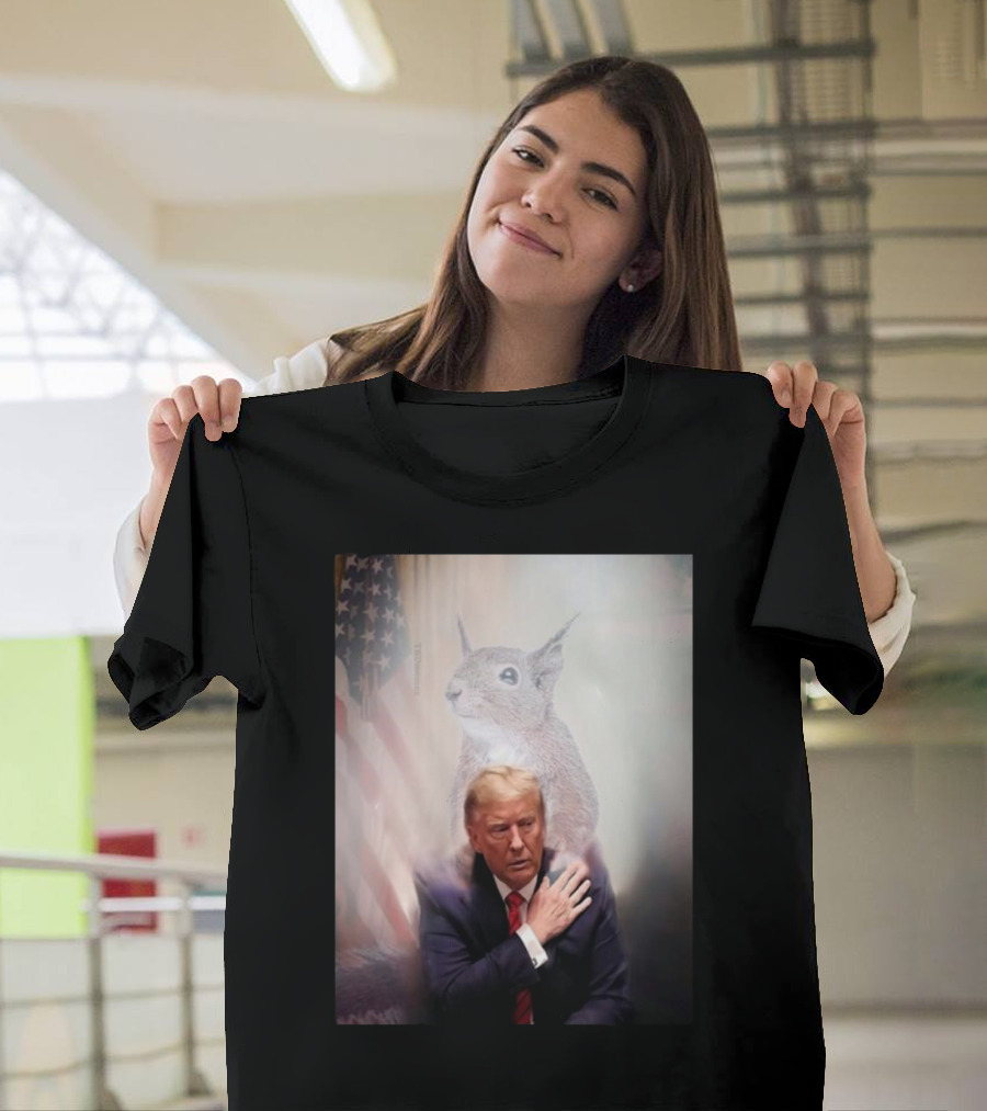 Trump It’s Okay They Wrongfully Persecuted Me Too Justice for Peanut 2024 Squirrel Patriotism T-Shirt
