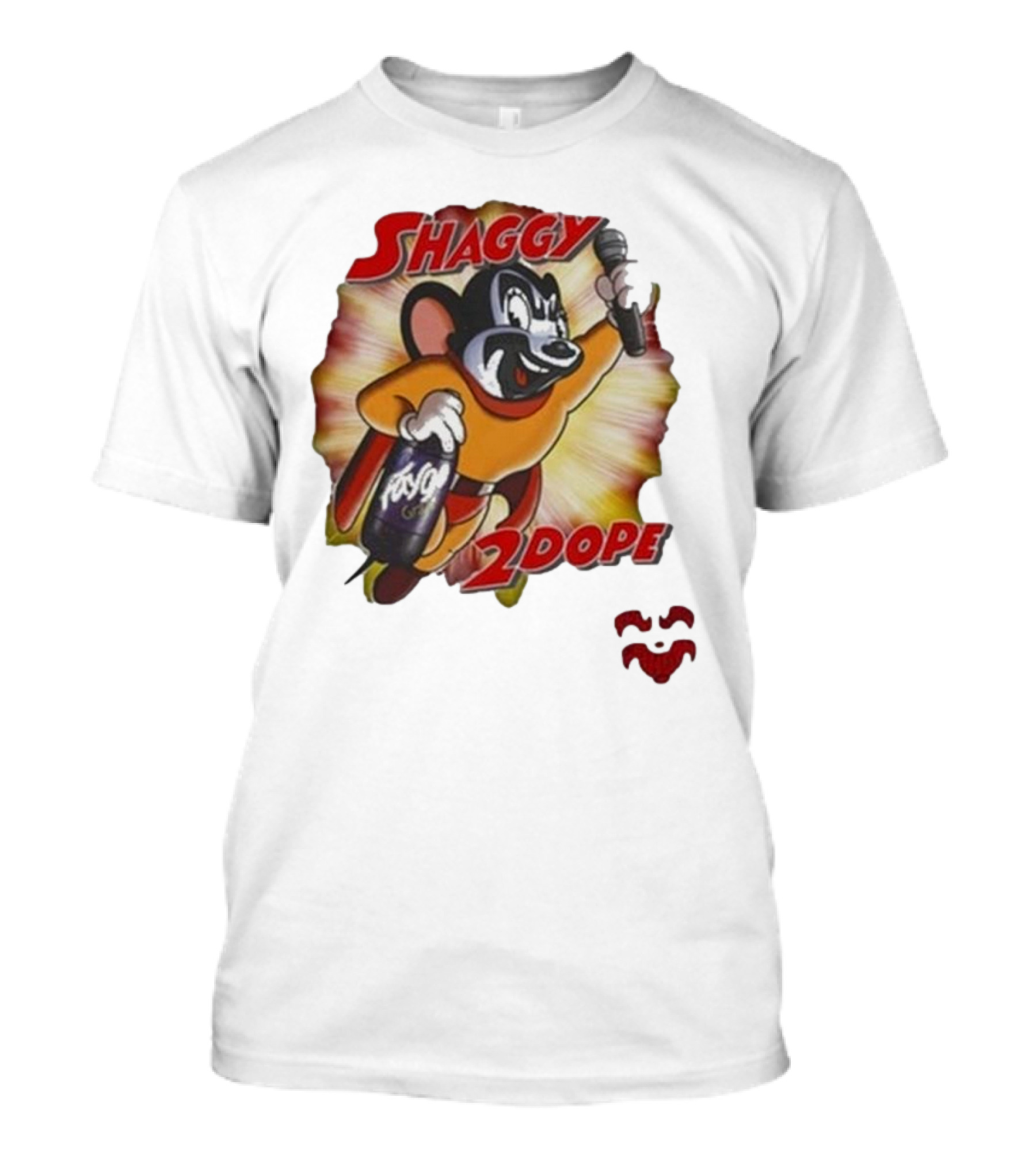 Shaggy 2 Dope Mighty Faygo Mouse Microphone Iconic T-Shirt