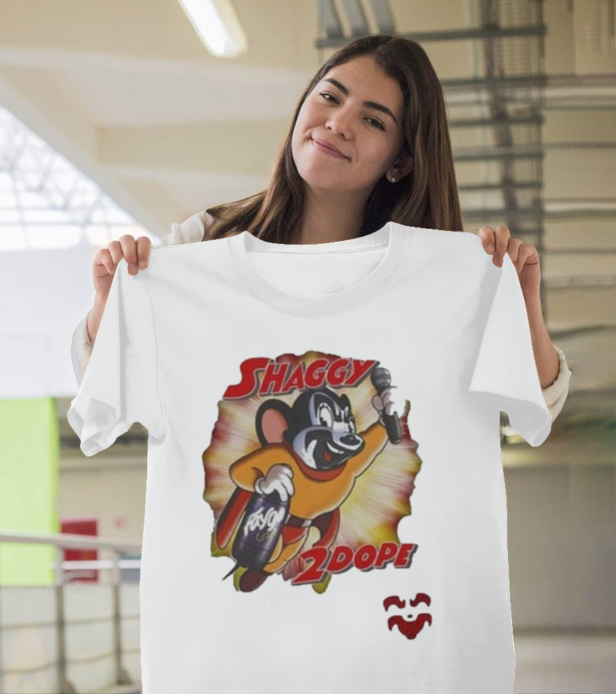 Shaggy 2 Dope Mighty Faygo Mouse Microphone Iconic T-Shirt