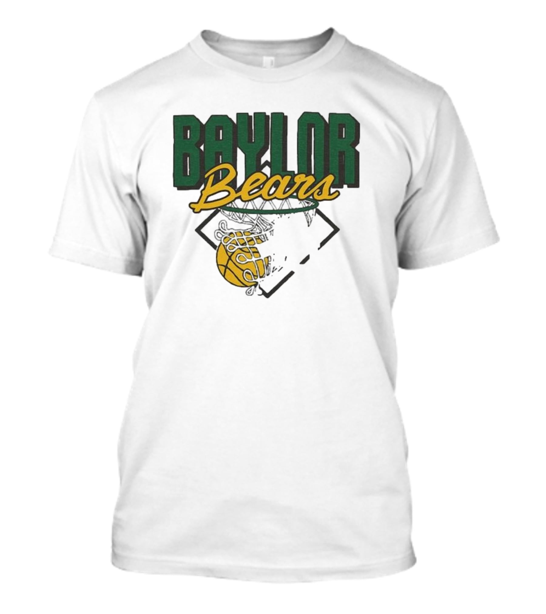Baylor Bears Basketball Nothing But Net T-Shirt