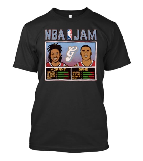 NBA Jam Morant Bane Memphis Grizzlies City Edition T-Shirt