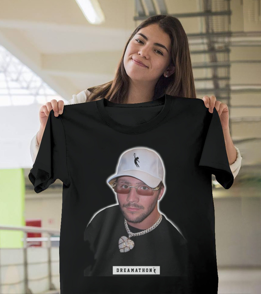 Josh Allen Dreamathon White Cap And Chain T-Shirt