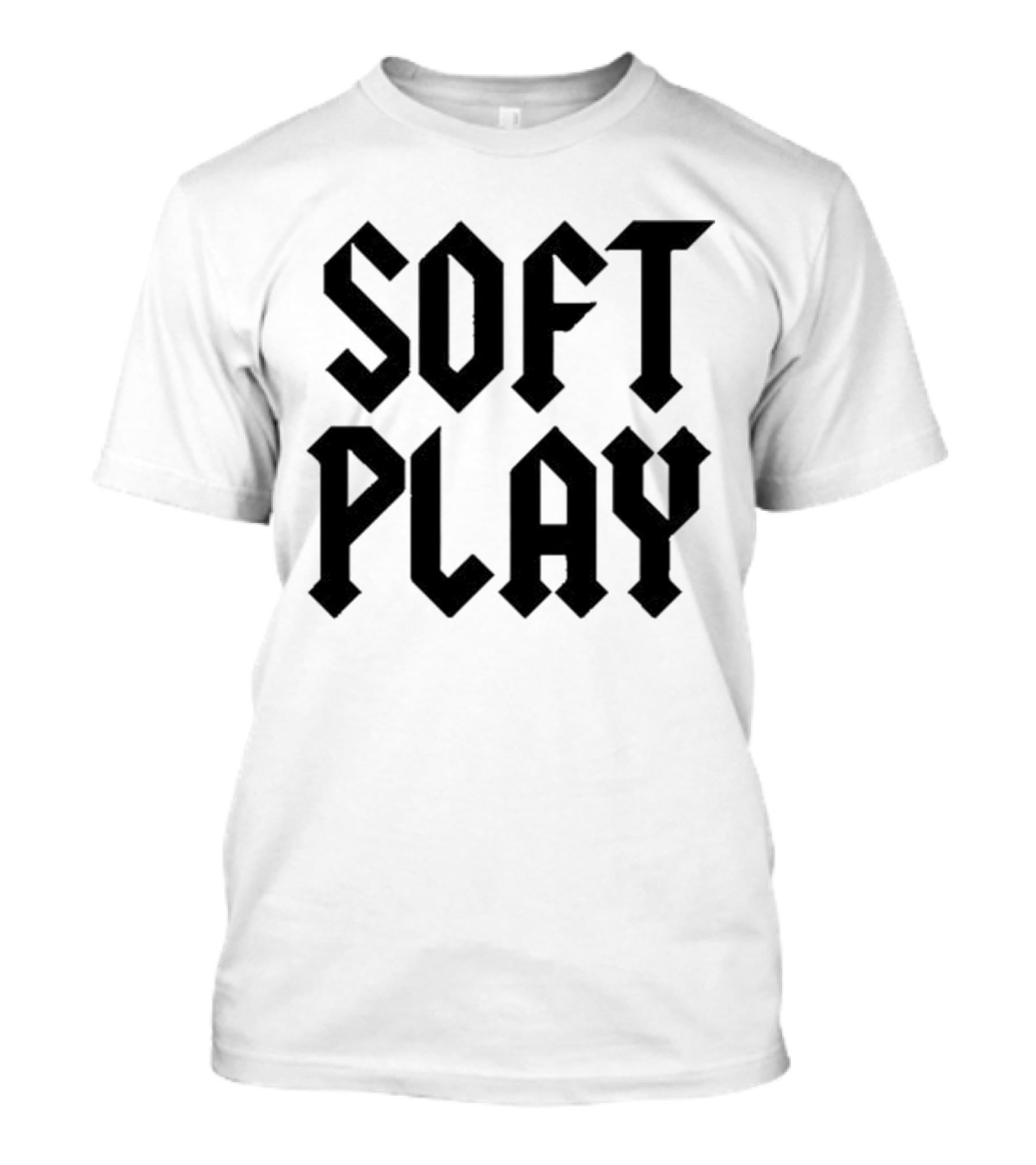 Soft Play Heavy Metal Font T-Shirt