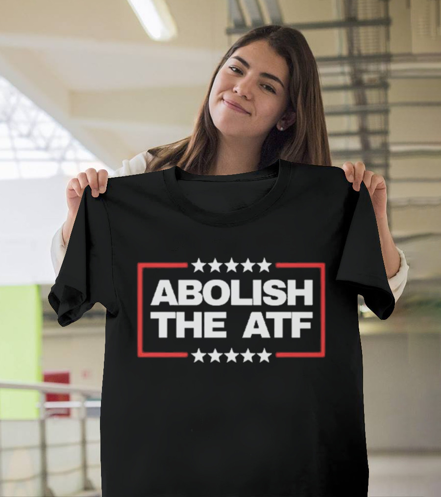 Abolish The ATF 2024 Stars Red Frame T-Shirt