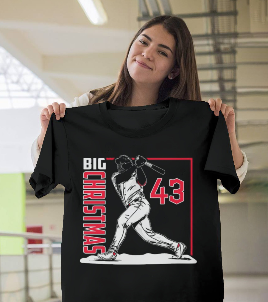Big Christmas 43 Baseball Cleveland Guardians T-Shirt