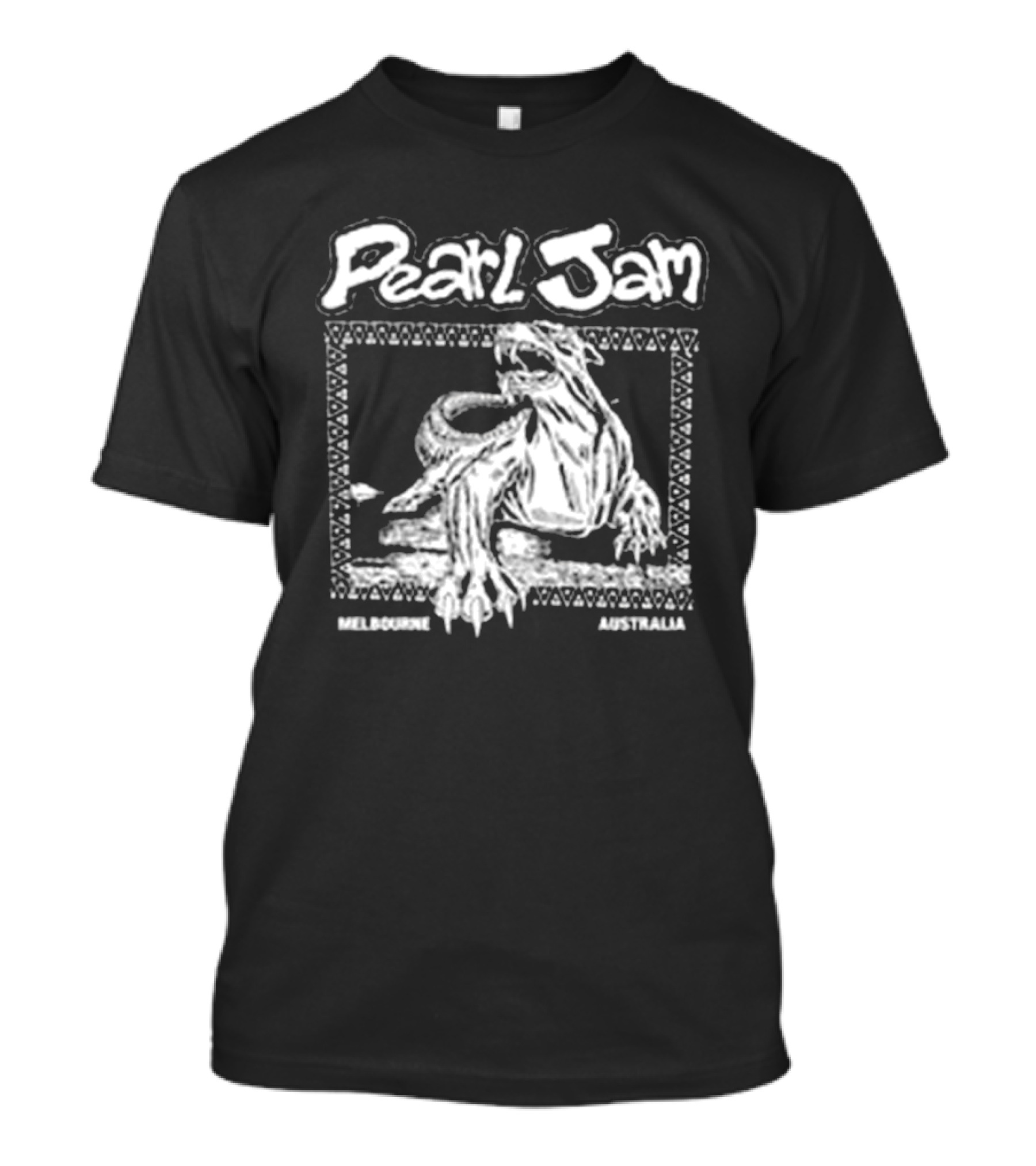 Pearl Jam Melbourne Australia Nov 16th 2024 Bunyip Marvel Stadium Spencer Outlet Centre T-Shirt
