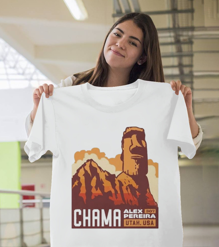 Chama Alex Pereira 307 Stonehead Utah USA T-Shirt