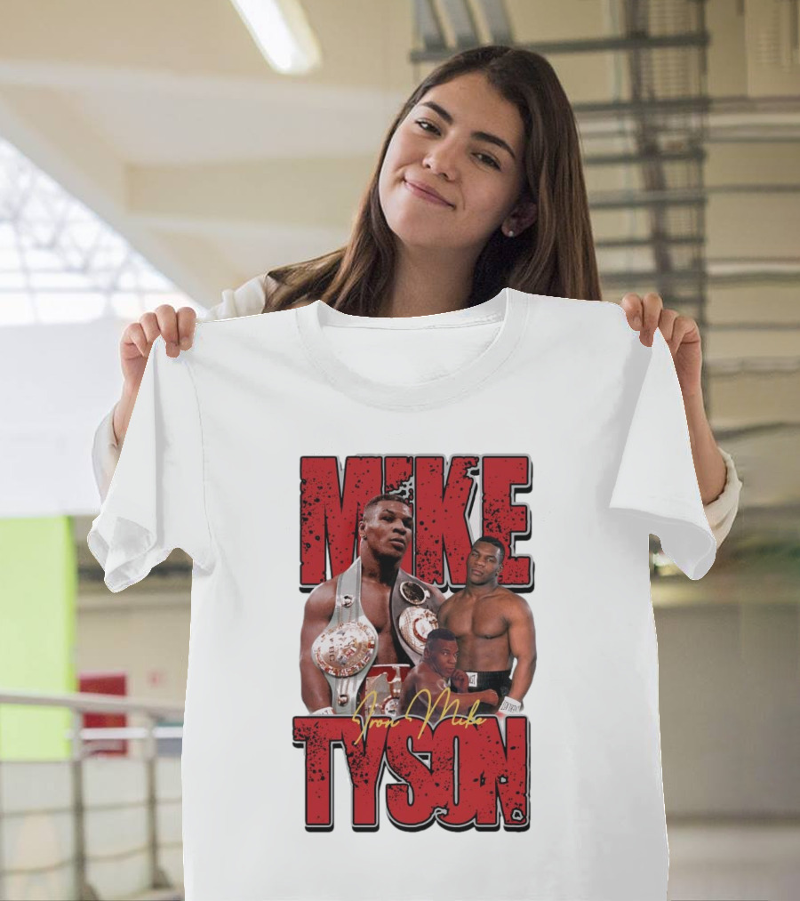 Mike Tyson Iron Mike Championship Boxing Legend T-Shirt