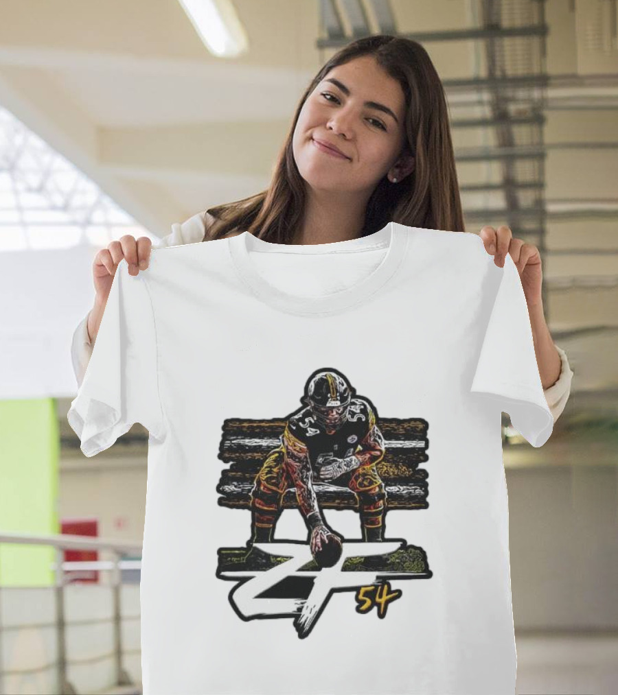 ZF54 Zach Frazier Pittsburgh Steelers Football Player T-Shirt