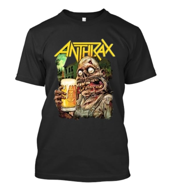 Anthrax Zombie Oktoberfest Beer Mug Brew Monster T-Shirt