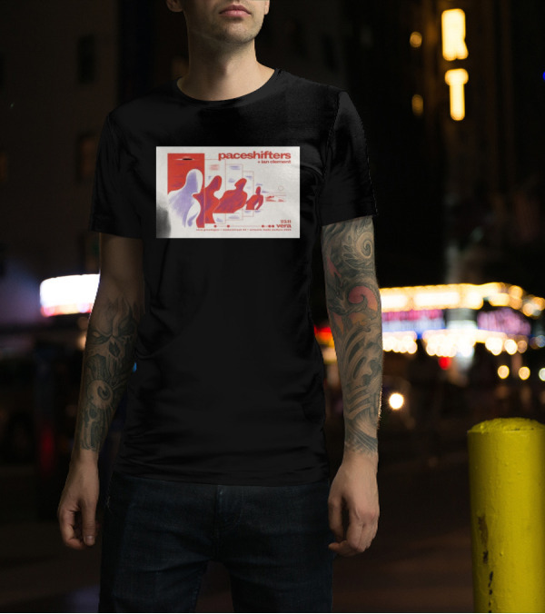 Paceshifters And Ian Clement Vera Groningen Netherlands November 23 2024 Vera Concertstraat 44 Artwork Kalle Wolters T-Shirt