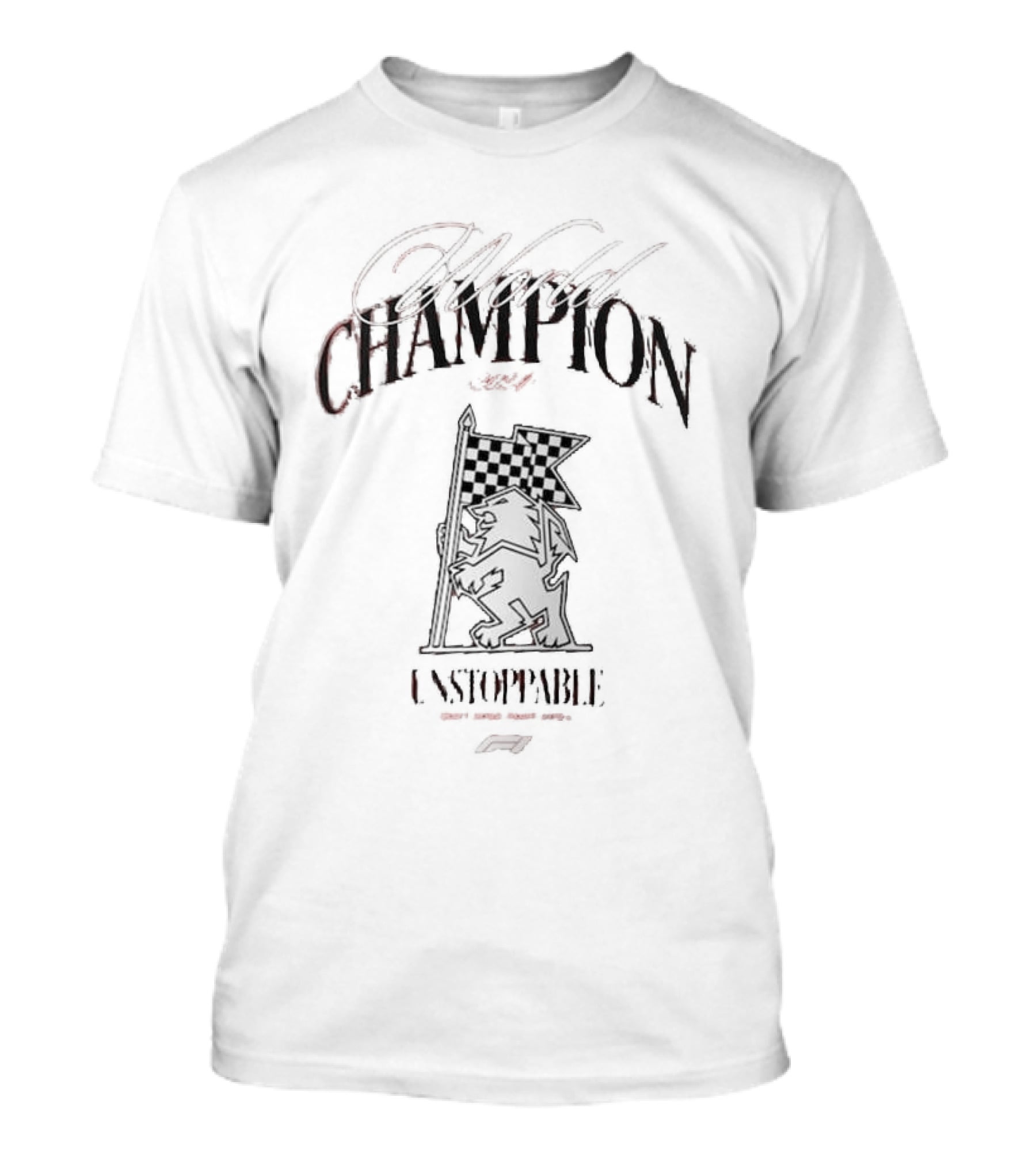World Champion Unstoppable Formula 1 T-Shirt