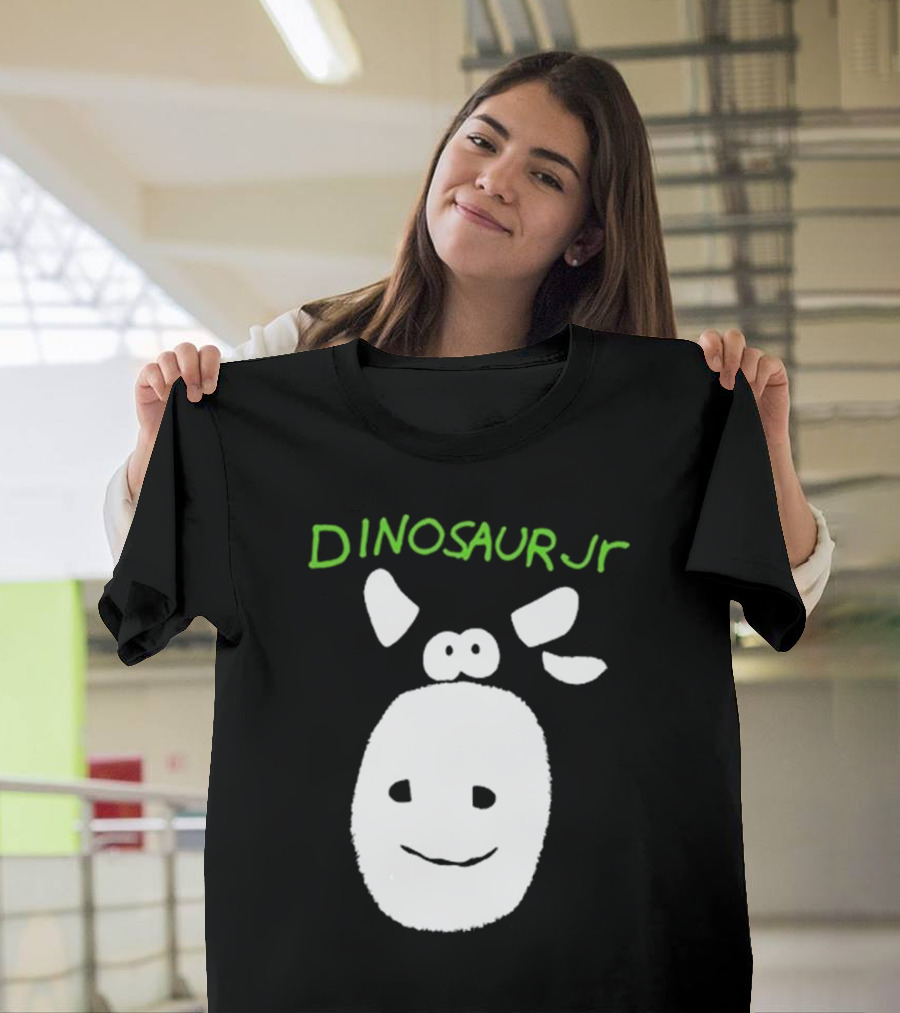 Dinosaur Jr. Cow Gorilla 2024 Smiling Face T-Shirt