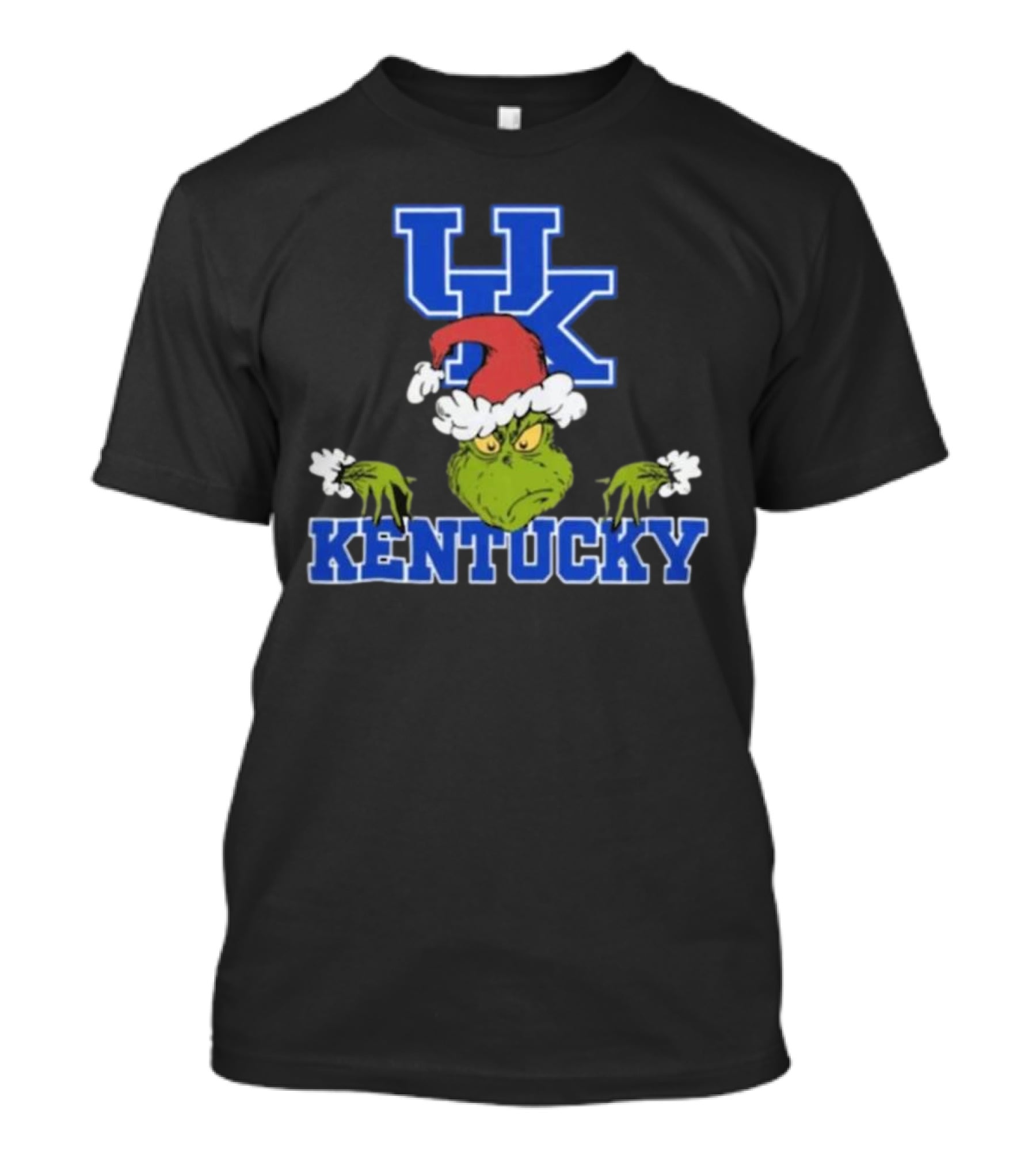 Kentucky Wildcats Grinch Christmas NCAA Football T-Shirt