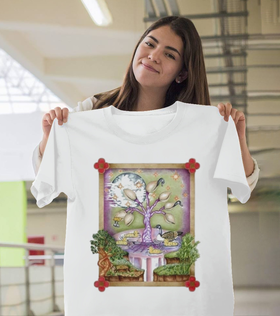 Crumbtheband Crumb Amama Enchanted Tree And Celestial Harmony T-Shirt