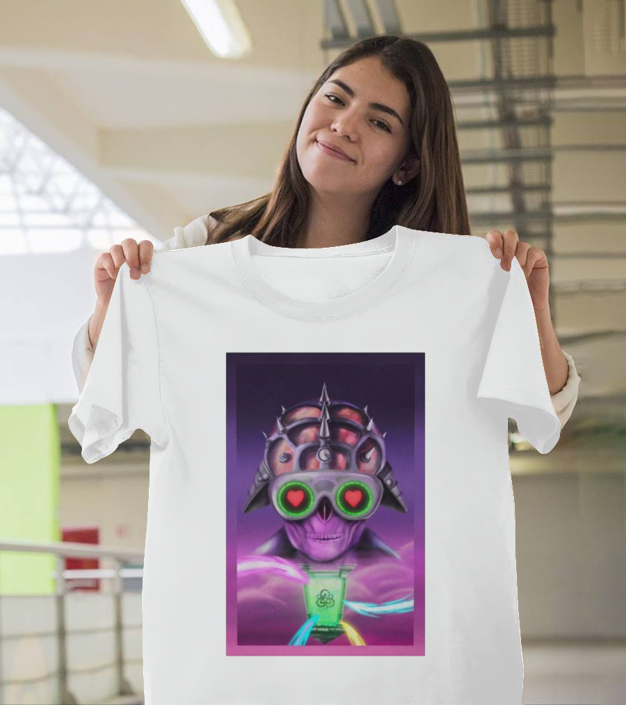 Coheed And Cambria The Father of Make Believe New Album Visionary Techno Skull T-Shirt