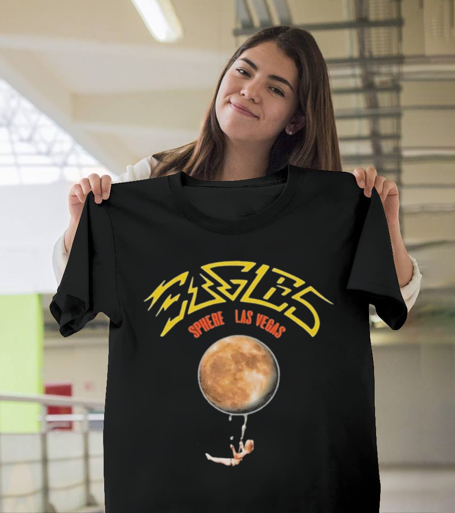 Eagles Sphere Las Vegas Moon Trapeze T-Shirt