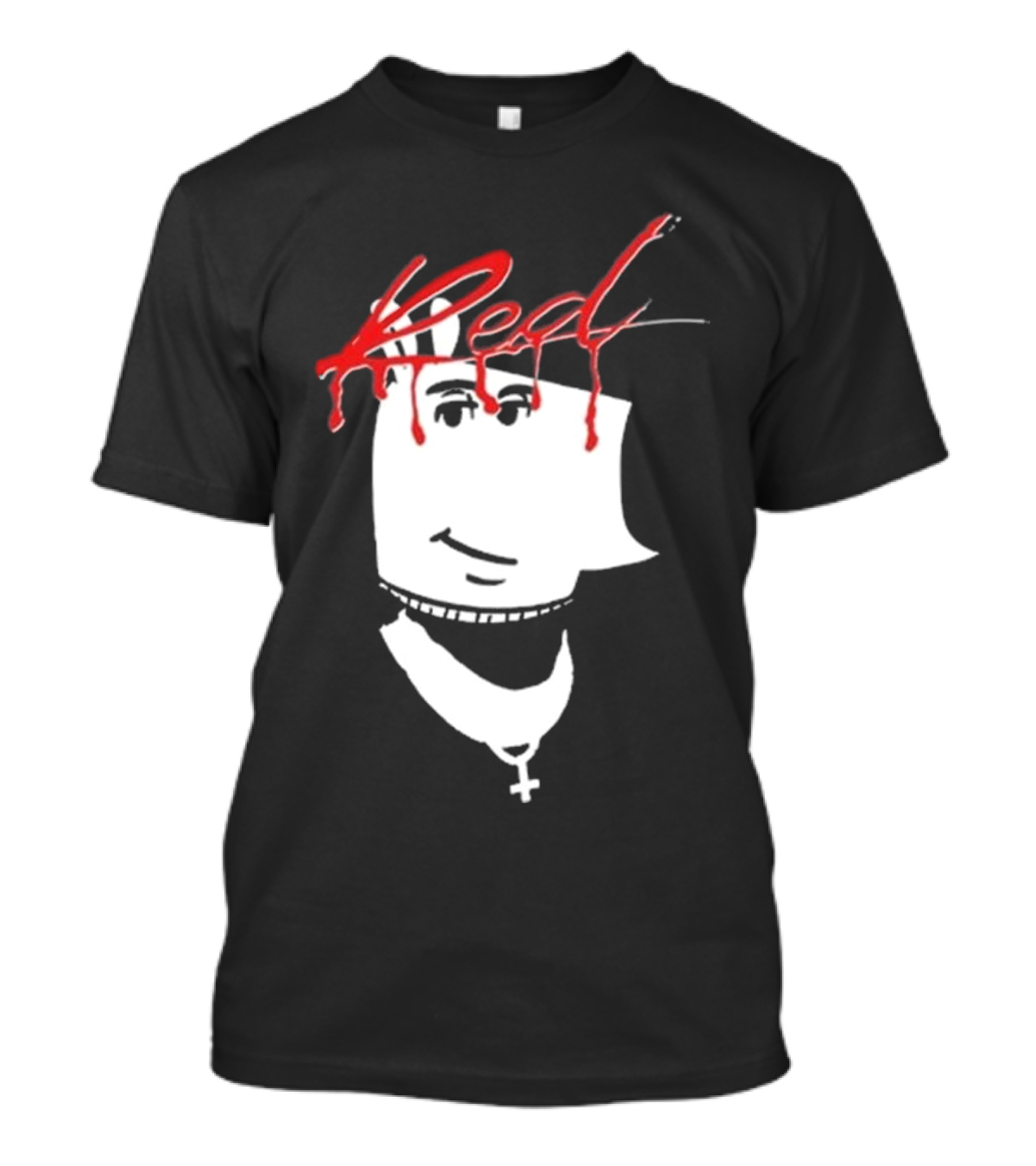 Red Dippytees Chill Guy X Carti T-Shirt