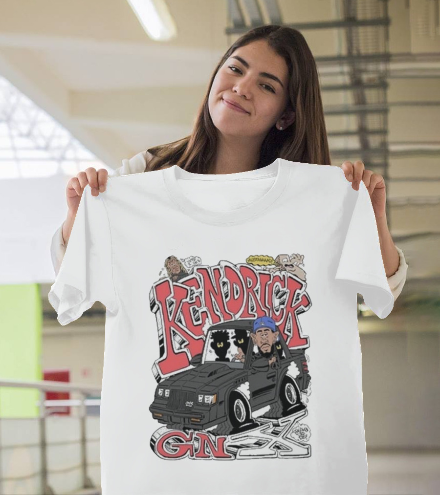 Kendrick GNX Freakorico Cartoon Car T-Shirt