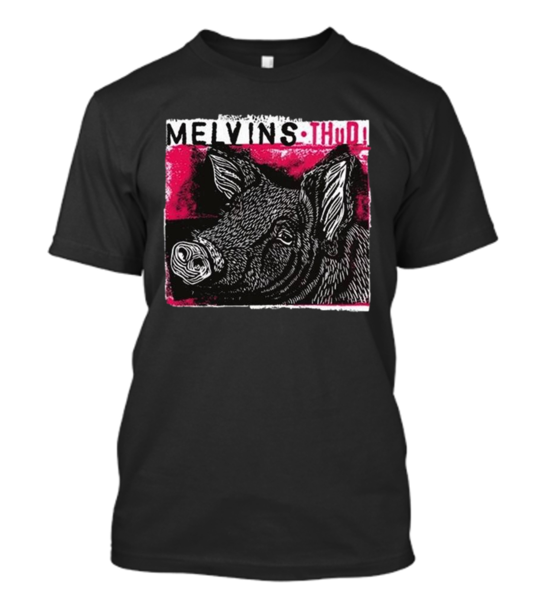 Melvins Thud Black Pig T-Shirt