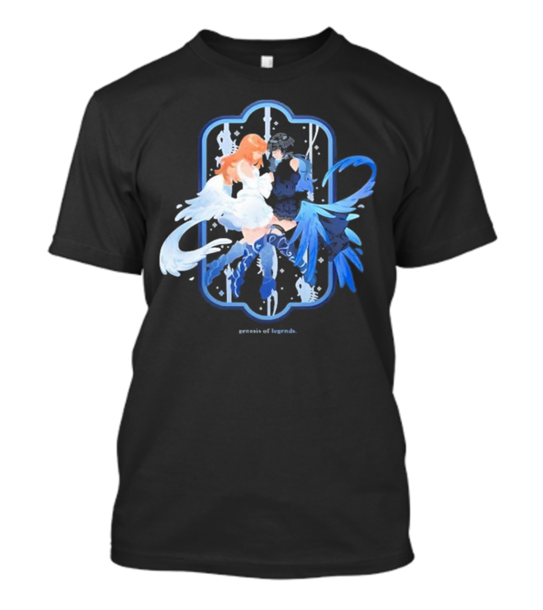 Genesis Of Legends Dual Characters Mythical Balance T-Shirt