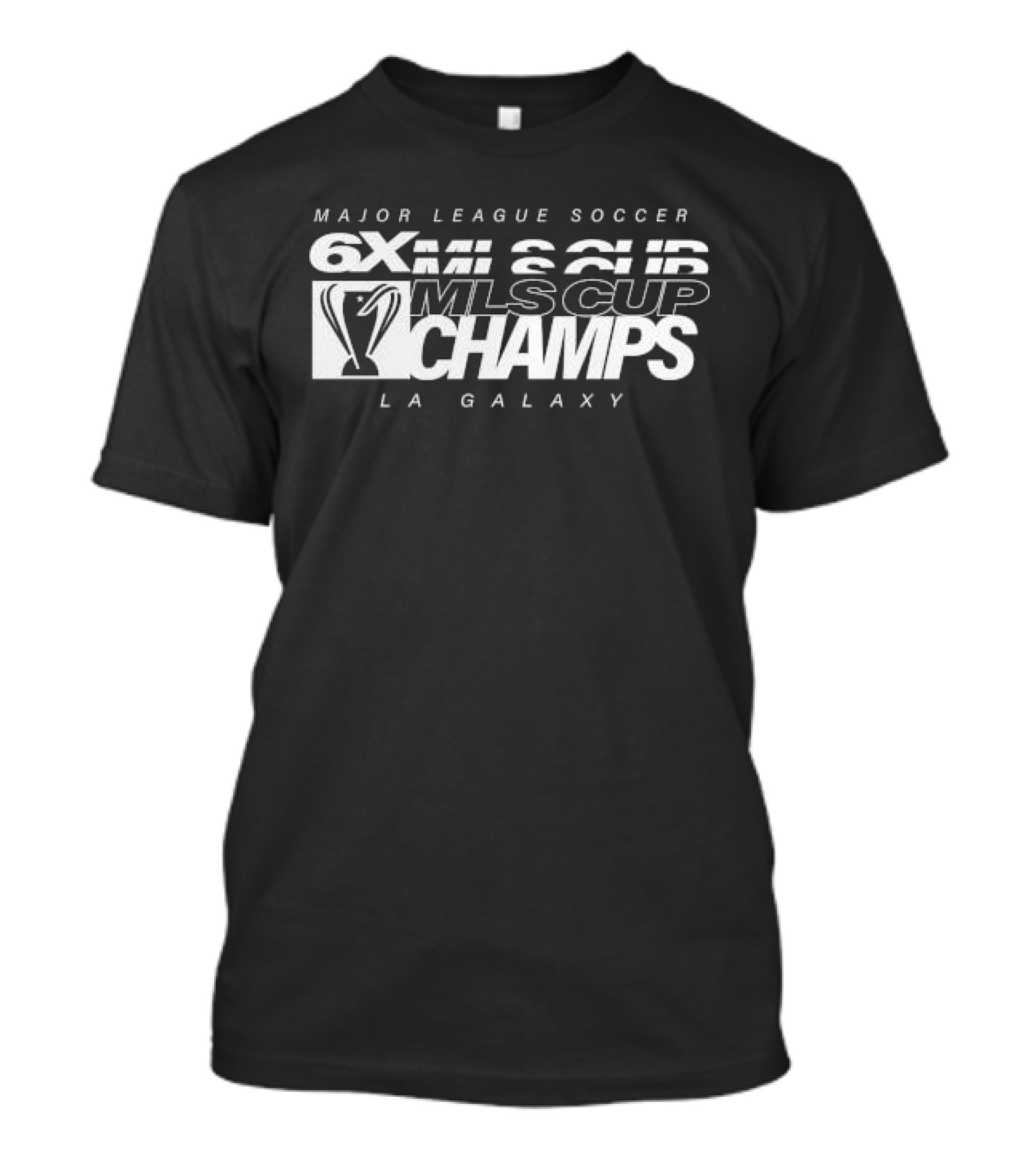 Major League Soccer LA Galaxy 6X MLS Cup Champs T-Shirt
